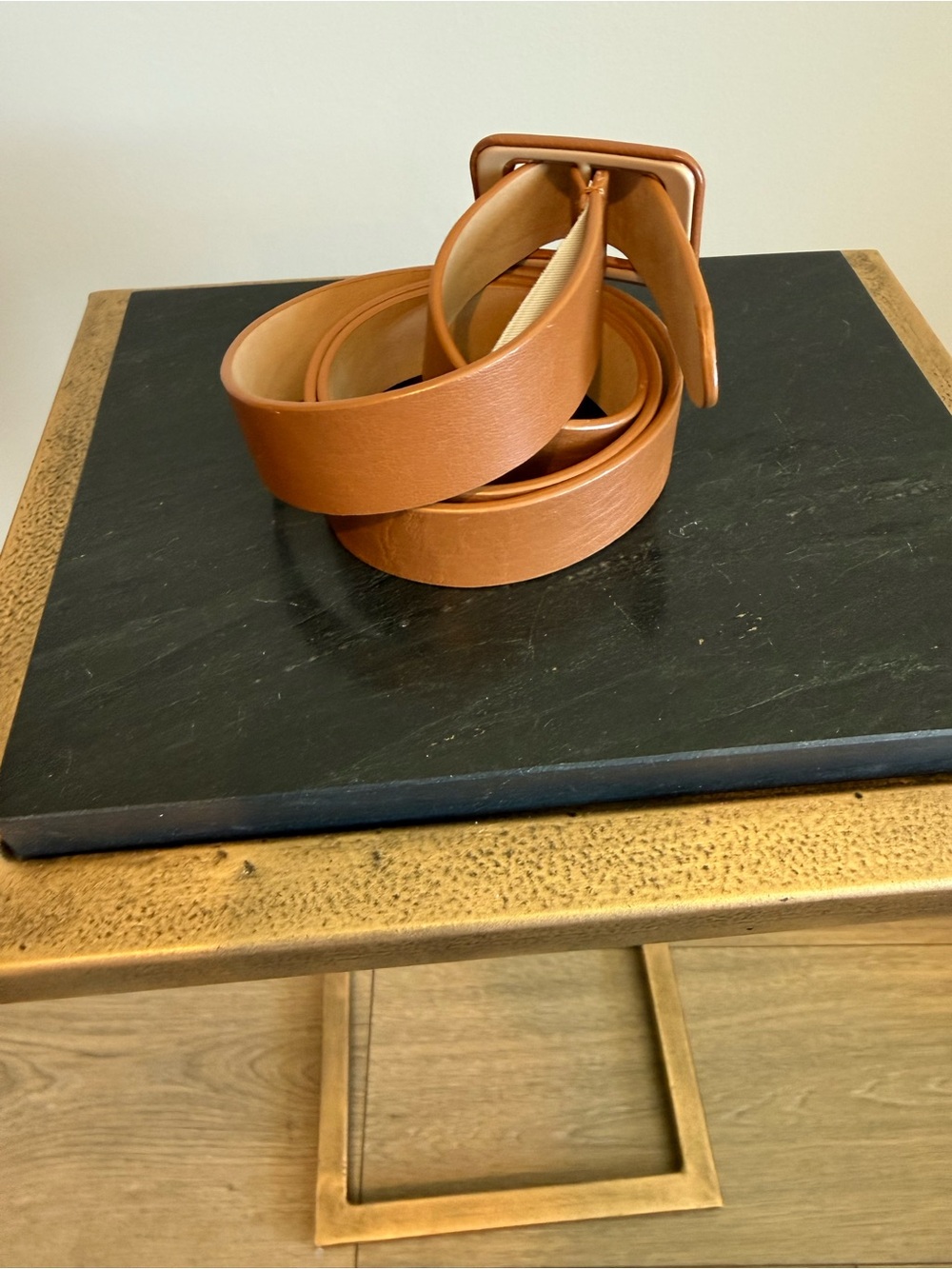 J. Crew Tan Leather Belt - Picture 3 of 7